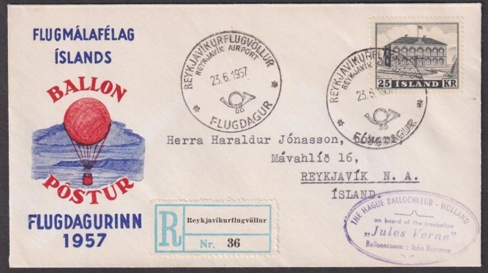 Steinar Friðþórsson benti blaðamönnum Póstsögu.is á skemmtilegt blogg um Balloon flugið 1957 á blogg…