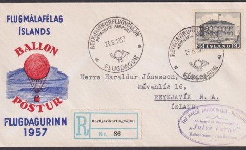 Steinar Friðþórsson benti blaðamönnum Póstsögu.is á skemmtilegt blogg um Balloon flugið 1957 á blogg…