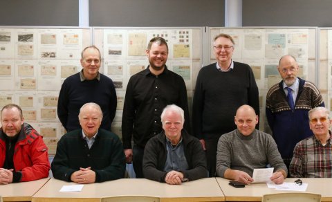 Þátttakendur á Lansþingi 2020 - 2021. Aftari röð frá vinstri Árni Gústafsson, Gísli Geir Harðarson, …